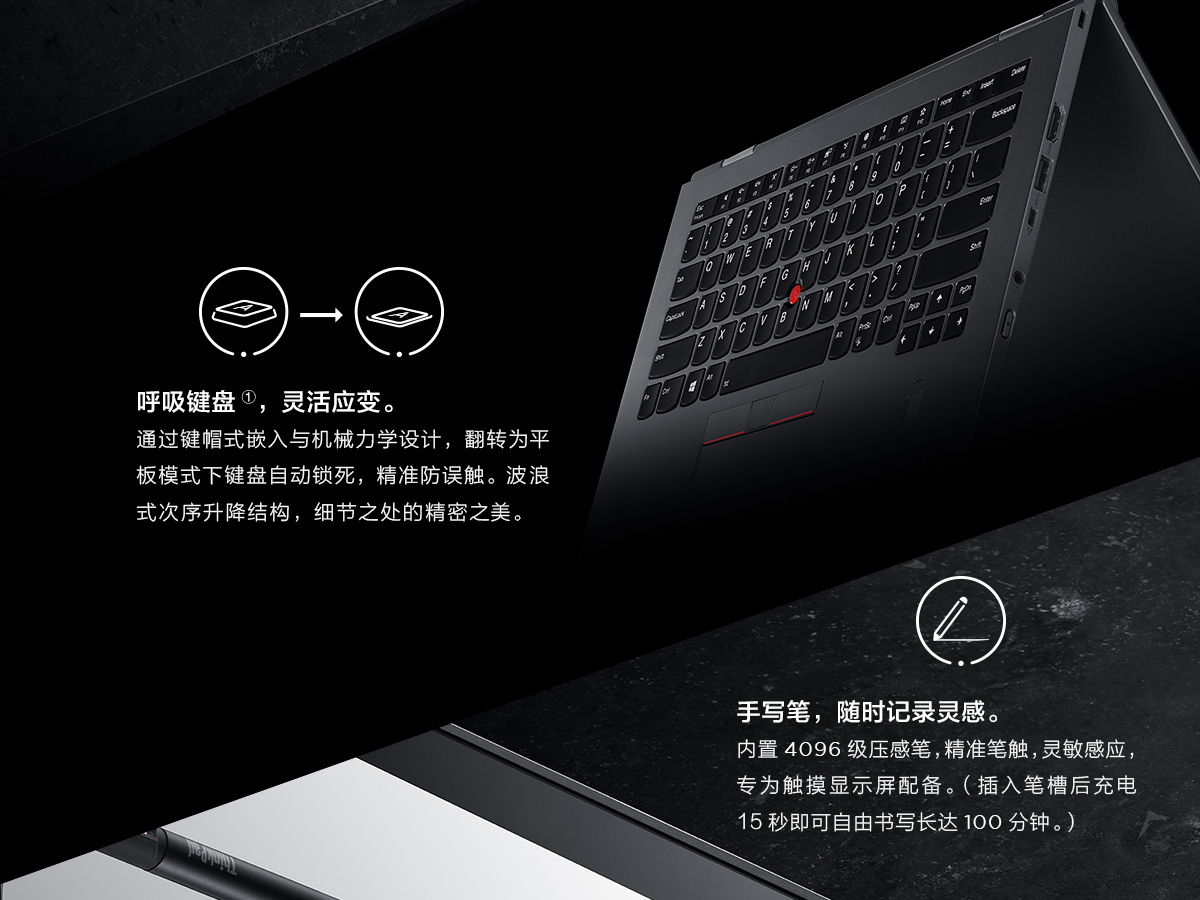 Thinkpad X1 Yoga 2018 钛灰版