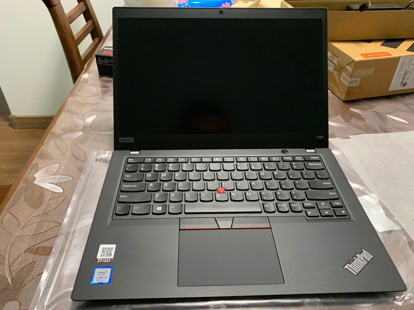 【618晒单】我的新工作伙伴thinkpad x390