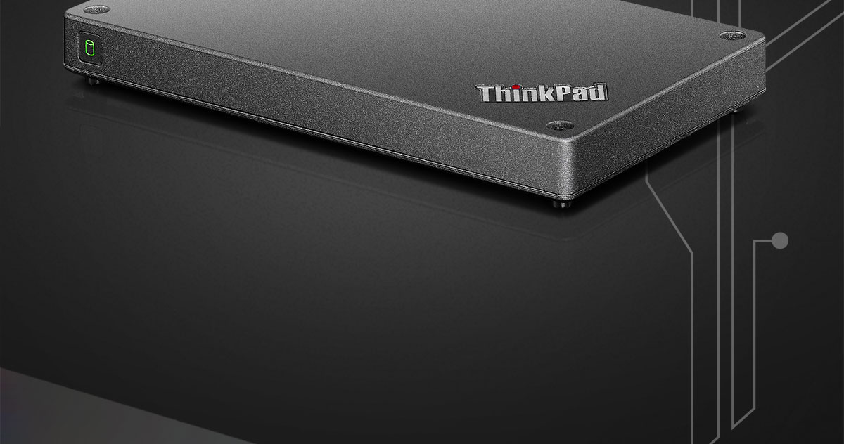 Thinkpad ThinkPad Stack智能魔方1TB移动硬盘 (4XB0M39098)