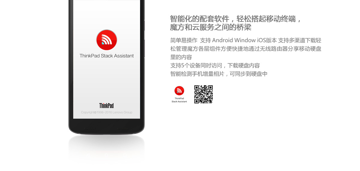 Thinkpad ThinkPad Stack智能魔方 (4XH0H34190)