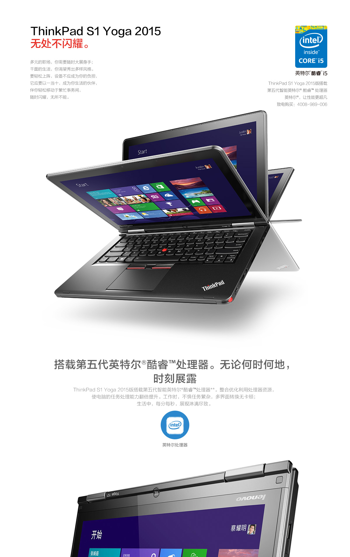 Thinkpad S1 yoga 2015