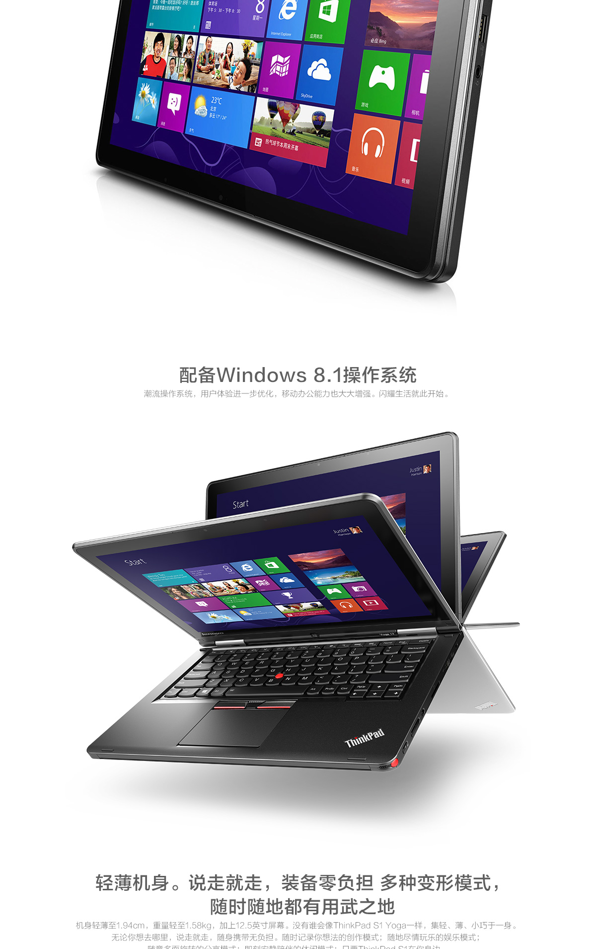 Thinkpad S1 yoga 2015